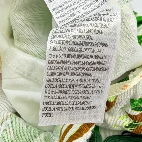 NWT Farm Rio Tie Front Cargo Shorts Pleated Tropical Sz XS Anthropologie $158 - Picture 13 of 14